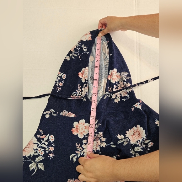 Ardene Floral Long Sleeve Top Hoodie - Picture 13 of 13